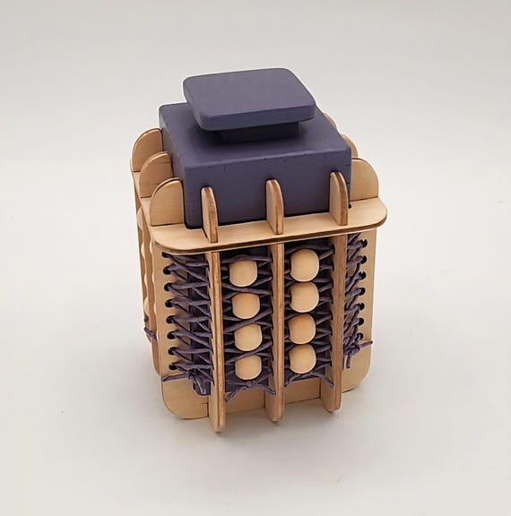 Mauve String Box
