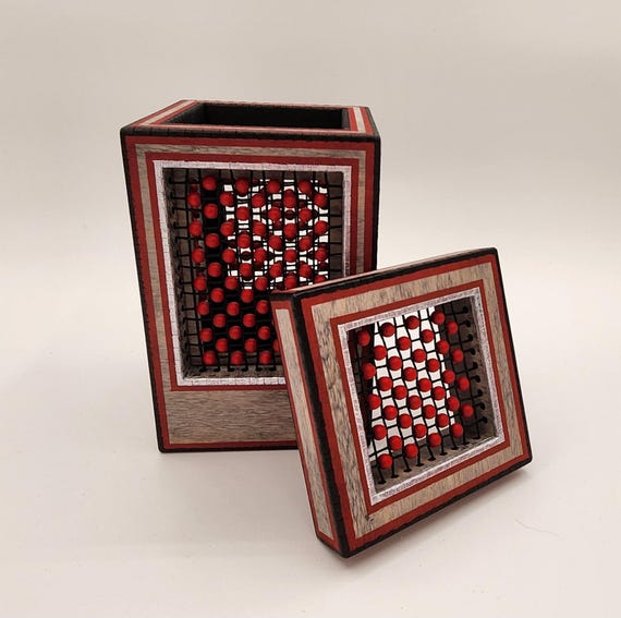Woven Beaded Box