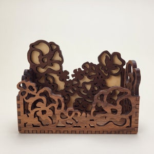 Pansie Business Card Holder