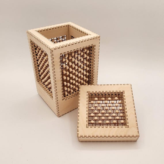 Woven Beaded Box
