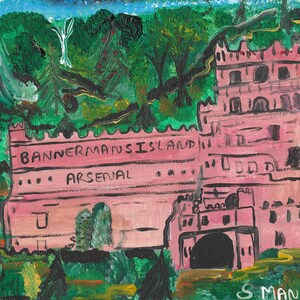 Original Bannermans Island Castle Arsenal  8 by 10