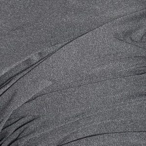 Fabric by the Yard - Tricot Knit  - Black