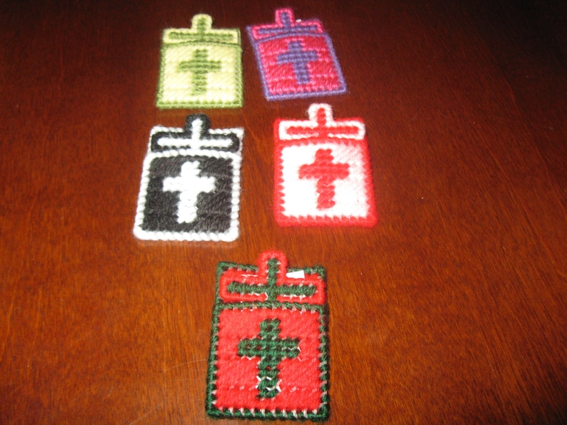 Plastic Canvas Cross in My Pocket Design 1 Etsy UK