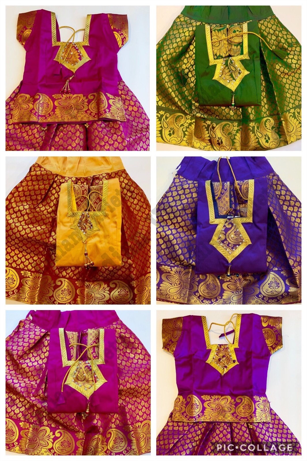 Indian Traditional Kids Pattu Pavadaisilk Pattu Skirt - Etsy Indian Traditional Kids Pattu Pavadaisilk Pattu Skirt - Etsy