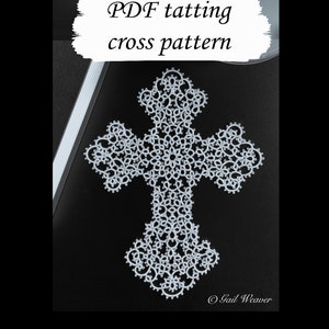 PDF Shuttle Tatting Kreuz Muster