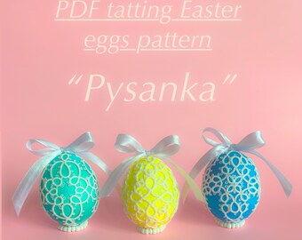 PDF tatting pattern "Pysanka"