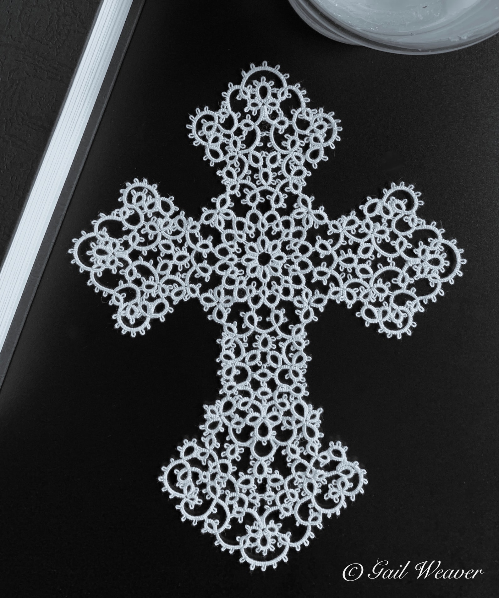PDF tatting Cross pattern Etsy