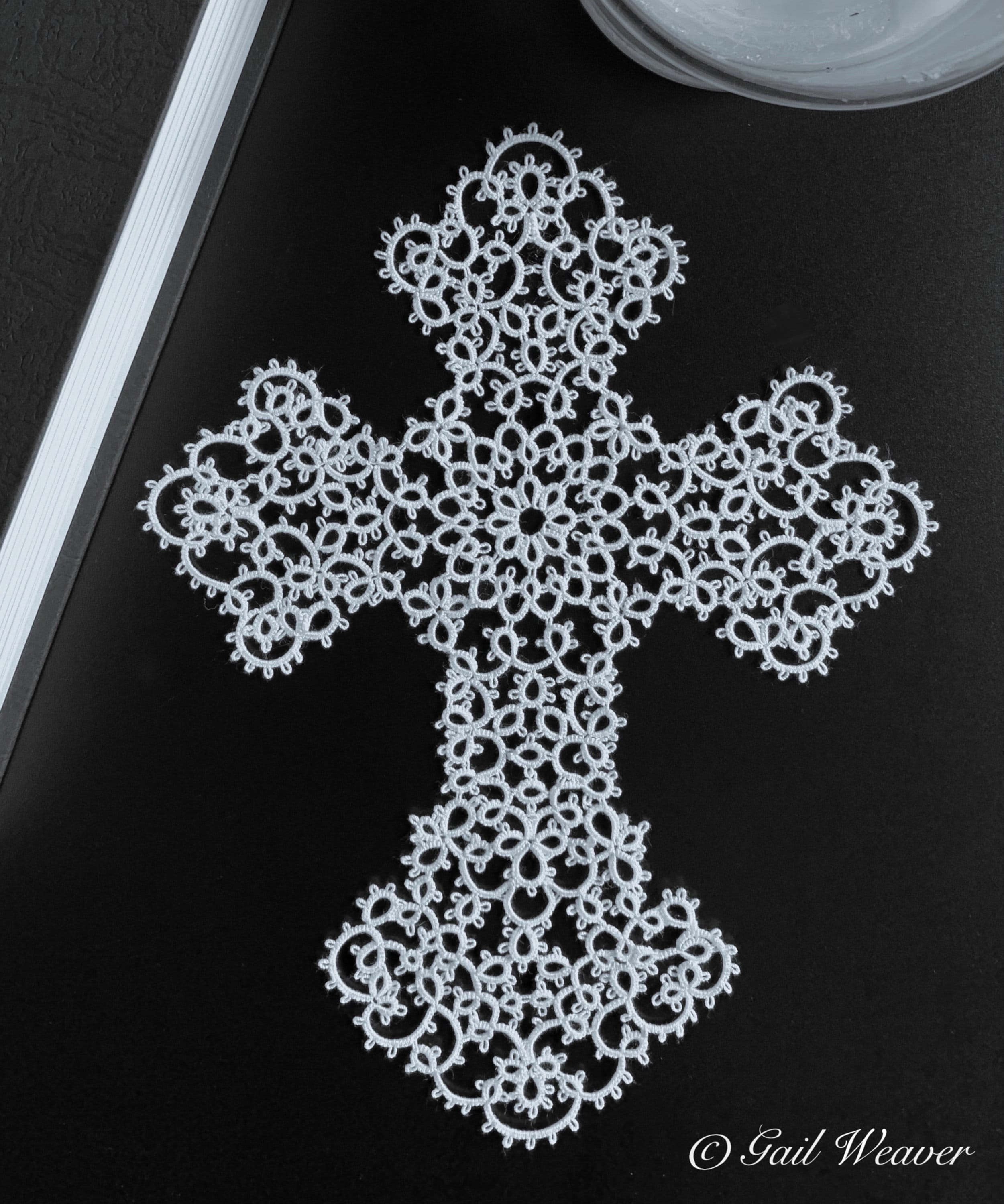 PDF Shuttle Tatting Cross Pattern Etsy 日本
