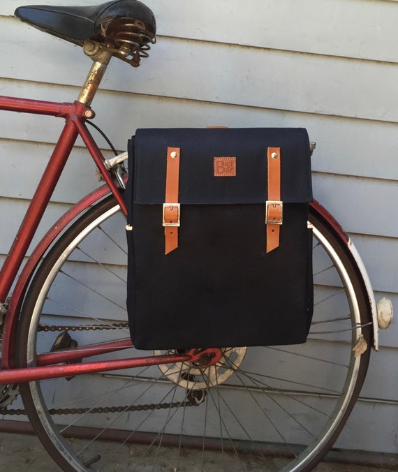 canvas bicycle panniers