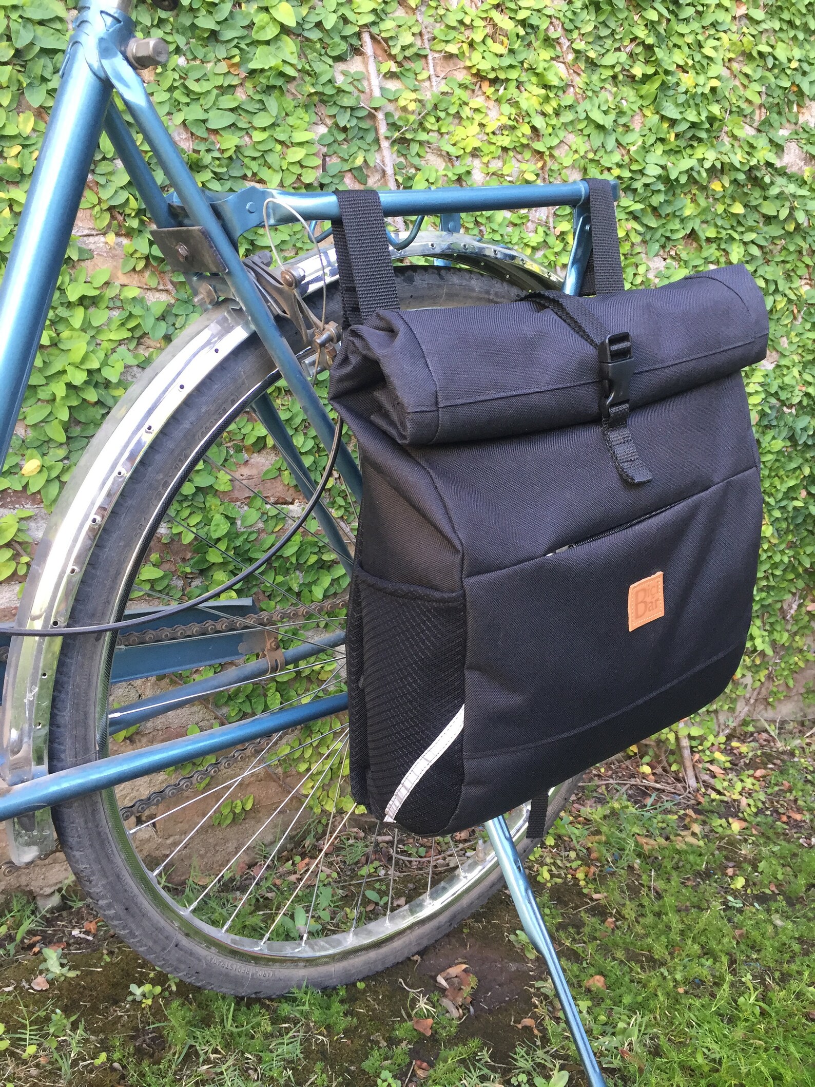Roll top Backpack /Waterproof Bicycle pannier/ convertible Etsy