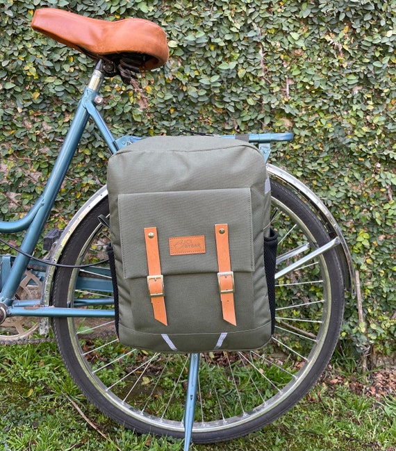 Waterproof Green Military Bicycle Backpack Pannier/ Bicycle - Etsy