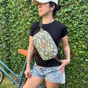 Camouflage  Bicycle bag, cotton canvas handlebar, bicycle accessories, bike bag, cycling bag, bicycle handlebar