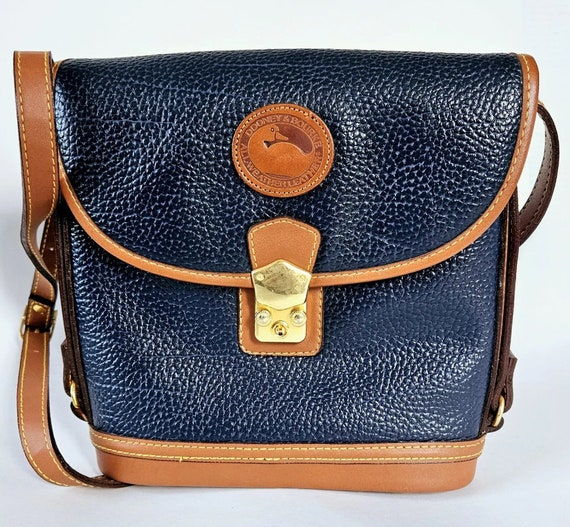 RARE Dooney and Bourke All-Weather Navy Surrey  L… - image 1