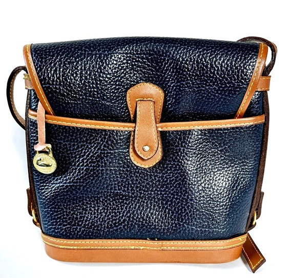 RARE Dooney and Bourke All-Weather Navy Surrey  L… - image 2