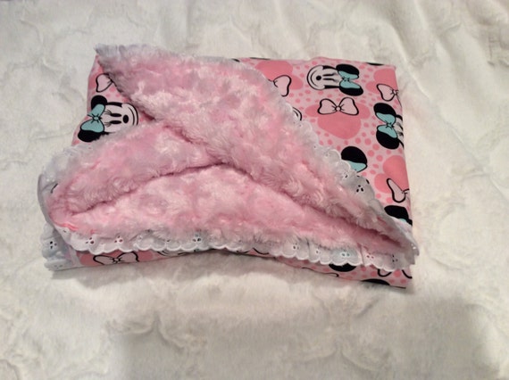 minnie mouse baby blanket