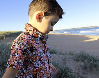 flower shirt boys