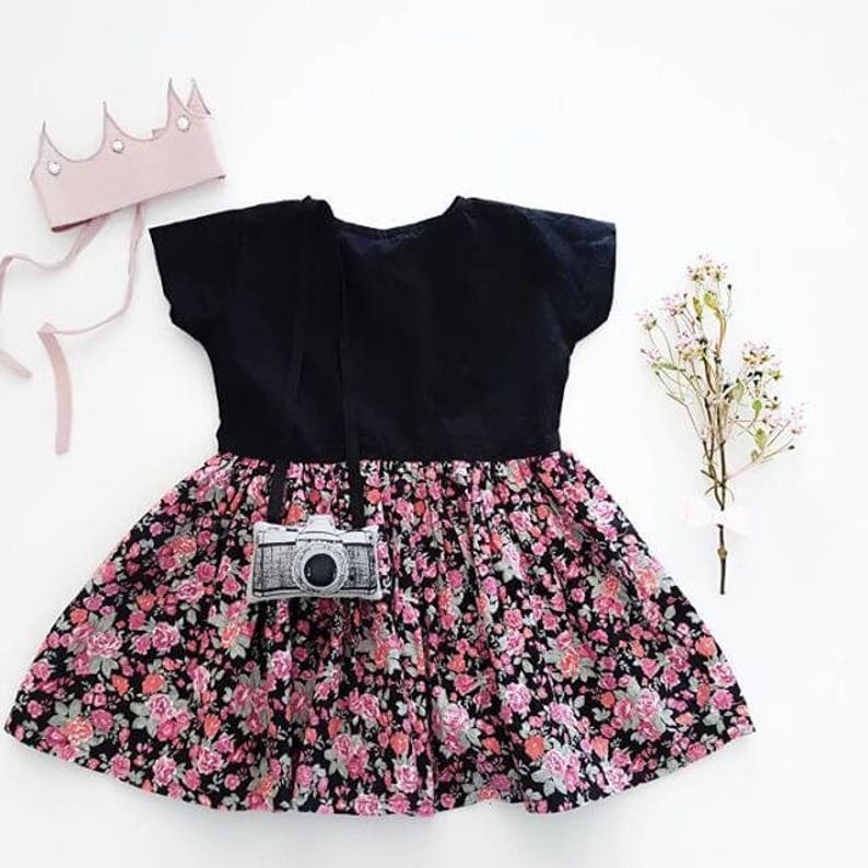 Baby Girl Dress Toddler Dress Boho Floral Spinning Dress Etsy Australia