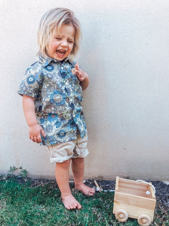 toddler boy sunflower shirt