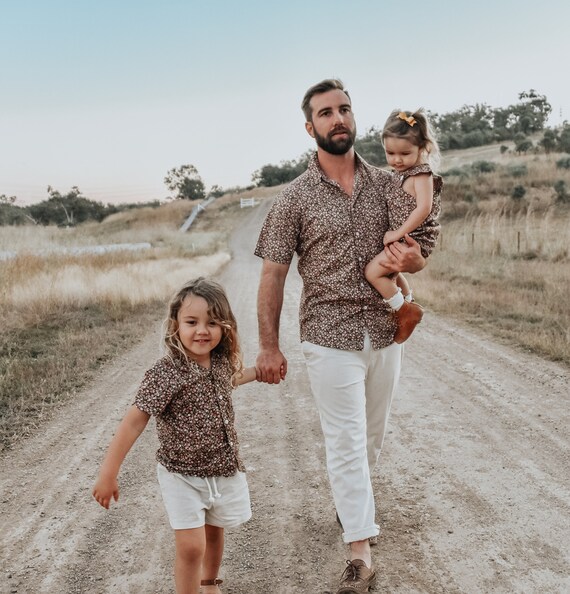 boys floral dress shirt