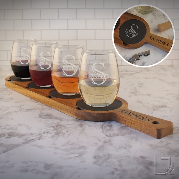 Wine Flight Holder Etsy