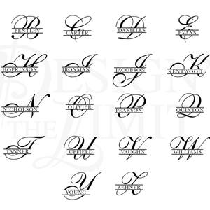 Monogrammed Couples Luggage Tags Engraved w/ Choice of Print or Script Font Design Options One Pair Two Select Color or Mix and Match image 6