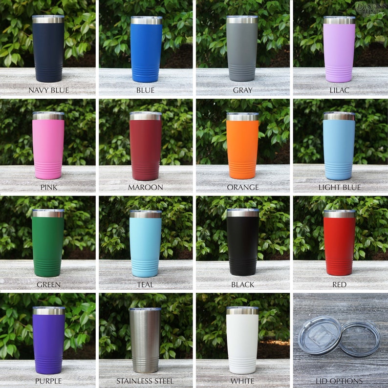 Personalized Stainless Steel Vacuum Insulated Travel Mugs Etsy