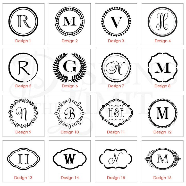 Personalized Cutting Board with Monogram Design Options and Etsy