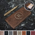 Personalized Checkbook Cover Engraved with Choice of Text or Monogram Design & Font from Our Selection (Each)