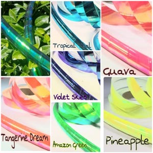Tropical Series Single Hoop--Polypro or HDPE performance | circus | dance hoop