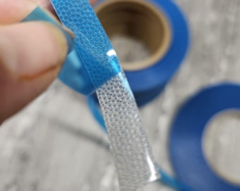 Doorzichtige griptape - transparant - -1/3" geassorteerde lengtes - tractie voor hoepels DIY - Miracle Grip Tape
