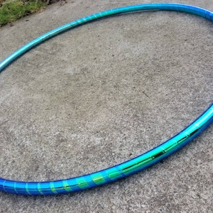 Water Ombre Deluxe Taped hoop Polypro or HDPE with Free Clear Protective Tape