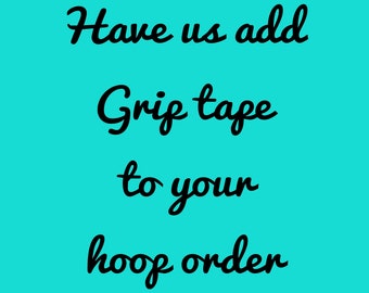 Servicekosten/aanvulling op je ringbestelling: doorzichtige griptape