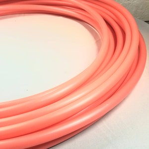 Aro hula hula de HDPE de 3/4&quot; Coral Fire (descontinuado)