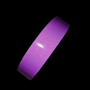 1&quot; Violet Reflective tape for hula hoops and craft supplies, 3M Scotchlite High visibility Reflective vinyl flash Reflective roll of tape