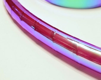 Magenta Morph Hula Hoop ~ Polypro or hdpe--3/4" or 5/8"