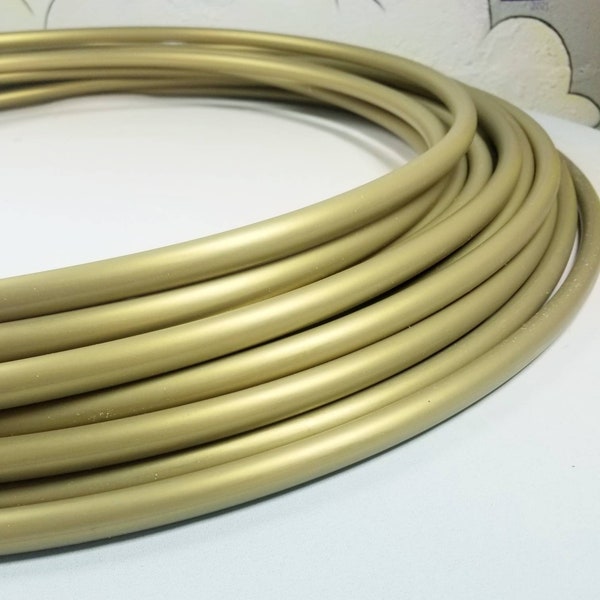 Metallic Gold Champagne 3/4" HDPE Hula Hoop