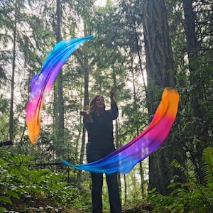 Silk Veil Poi sold individually or pair/2