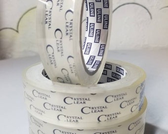 1" Clear Protective Tape 72 yards/roll Hoop tape crystal clear