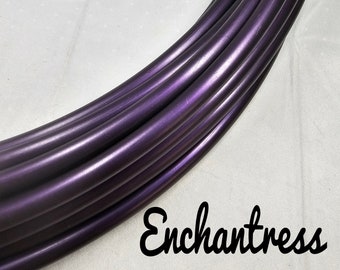 Enchantress Purple Polypro hoop ~ 5/8" OD Advanced hoop Advanced hoop Made to Order