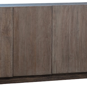 Oak TV Cabinet 4 Door by Terra Nova Furniture Los Angeles