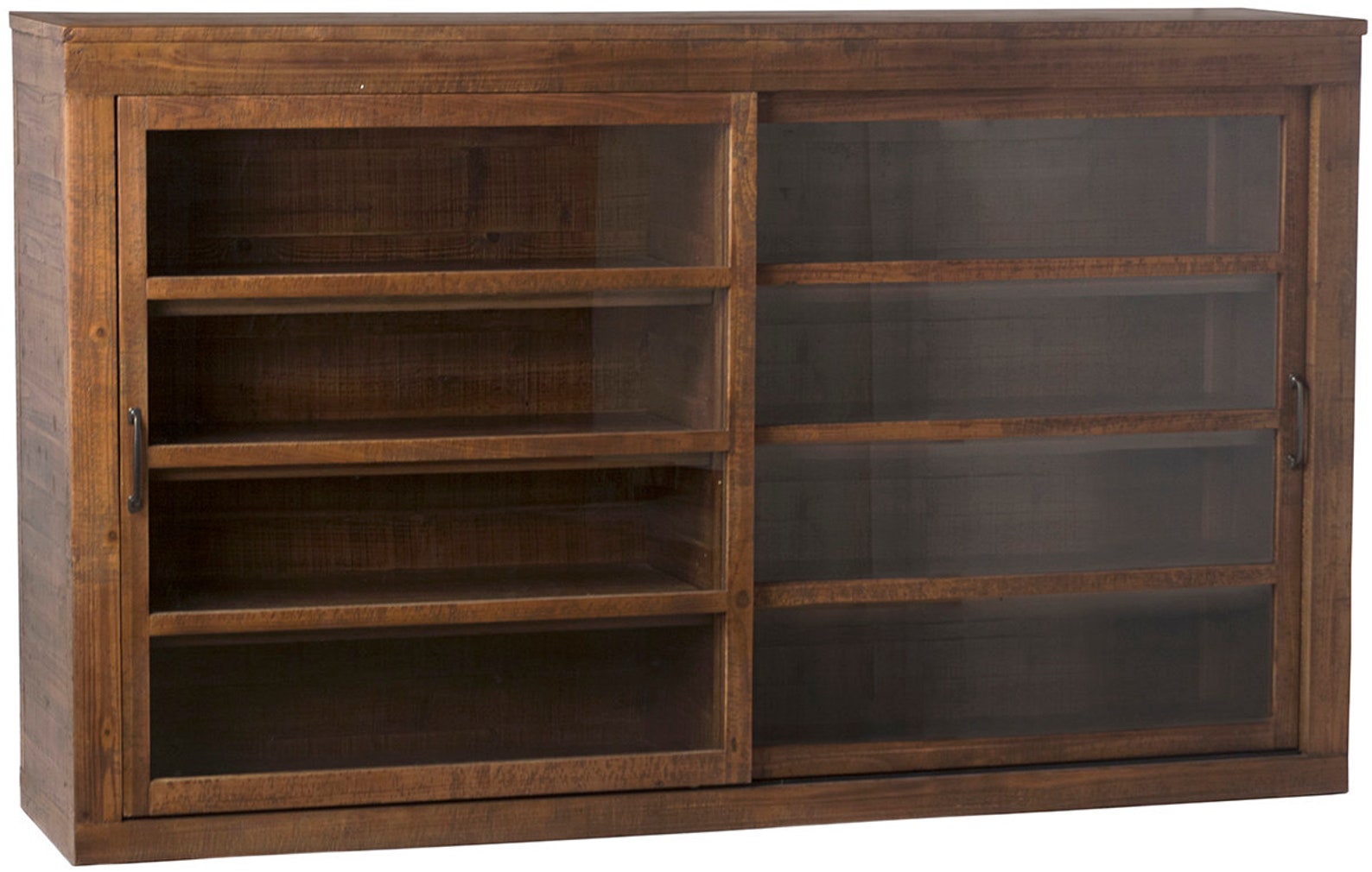 Elm Wood Sliding Glass Door by Terra Nova Designs Etsy