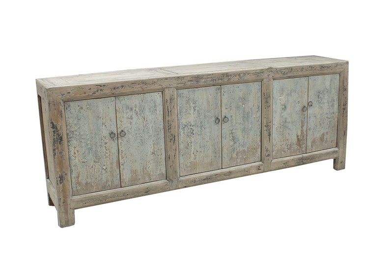 Antique Distressed Wood Media Cabinet From Terra Nova Designs Etsy