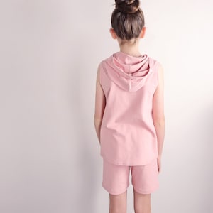 Thread Faction | Kids sizes 2 - 14 | Ridley Tank Top and Shorts Set | PDF Sewing Pattern for print-at-home or printshop