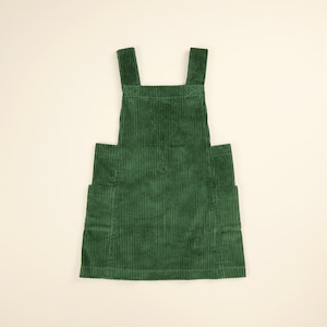 Thread Faction | Kids sizes 2 - 14 | Zero Waste Pinafore Dress | PDF Sewing Pattern for print-at-home or printshop