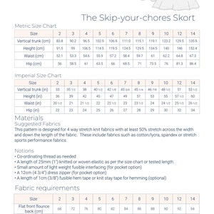 Thread Faction Skip-your-chores Skort Girls Knit Fabric Skirt and ...
