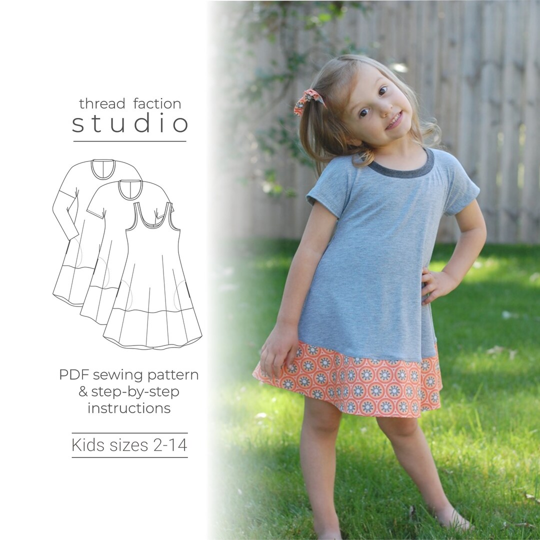 Clearance Kids Swing Dress Free Shipping Kids Girls Swing Dresses Spicy Tartan Dog Tooth Print Fashion Dresses 3 13 Years - Foto 12