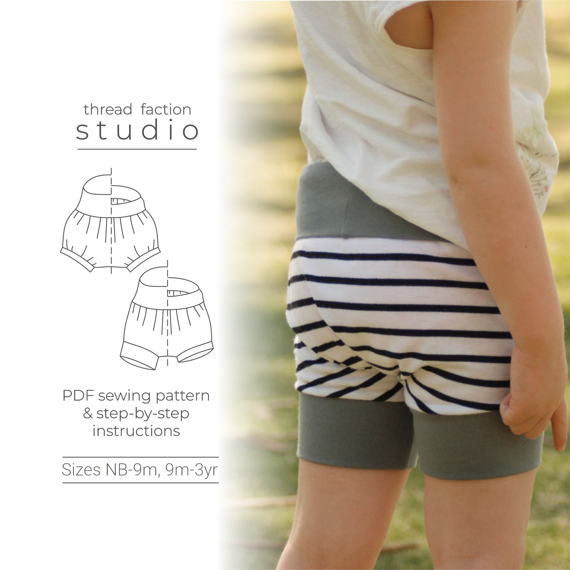 The Ladies Knickers - Instant download PDF Sewing Pattern – Thread Faction  Studio