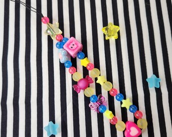 Kirby Inspired Phone Strap