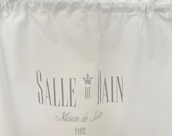 Shabby Curtain, Window Curtain, Bistro Curtain *Salle De Bain Luxe Paris* Vintage Country House Shabby Chic