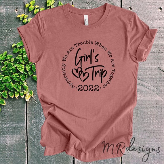 Girls Trip Tshirt Girls Vacation Shirt Group Shirts Tops Etsy
